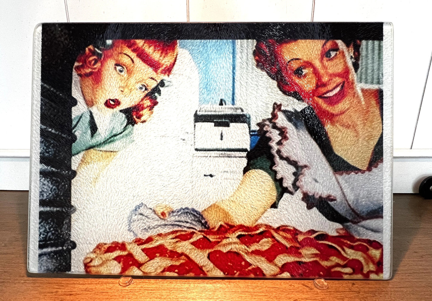Tempered Glass Cutting Board - Cherry Pie