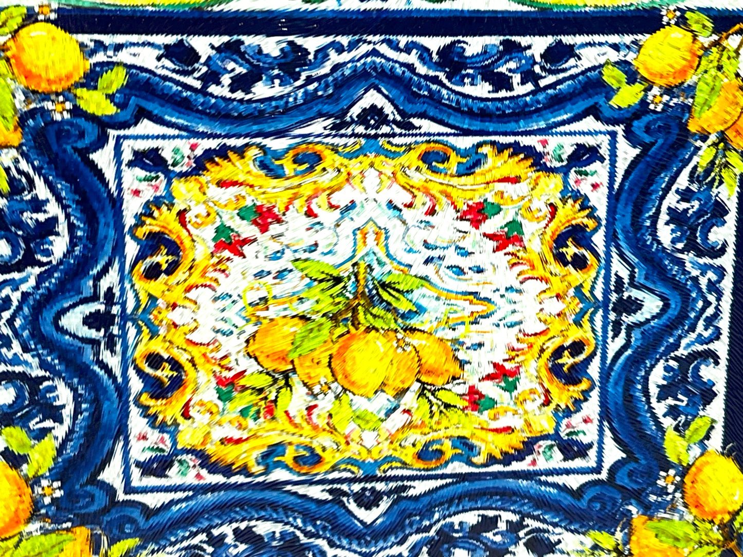 Beautiful Tempered Glass Cutting Board - Italian Style