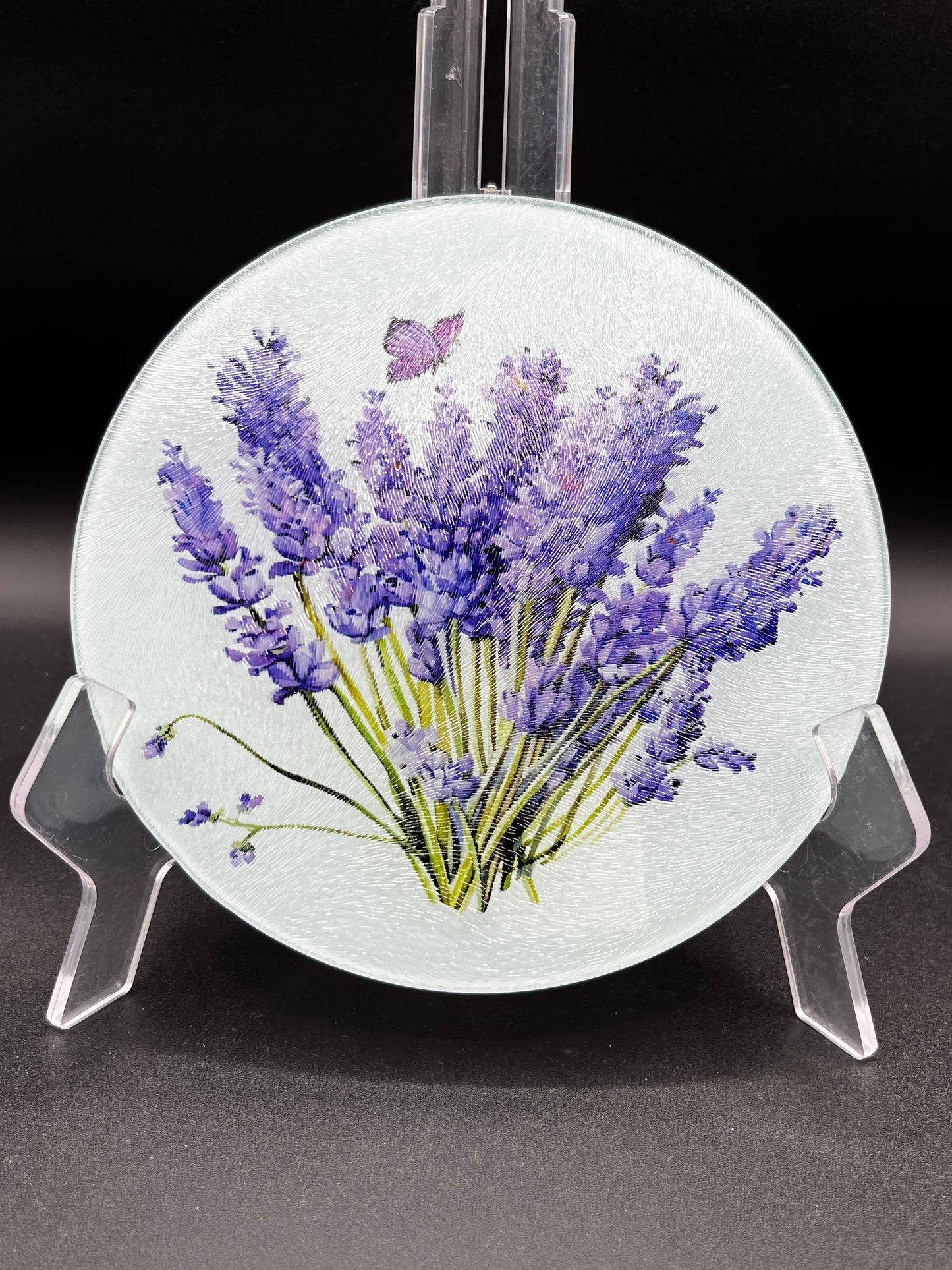 Lavender Collection - Tempered Glass Coaster