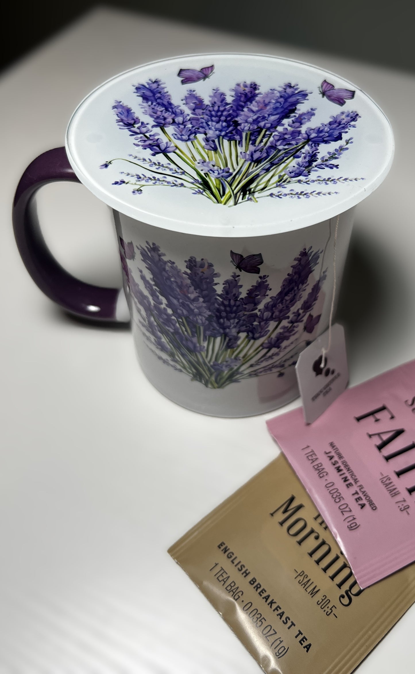 Lavender Collection - Tempered Glass Coaster