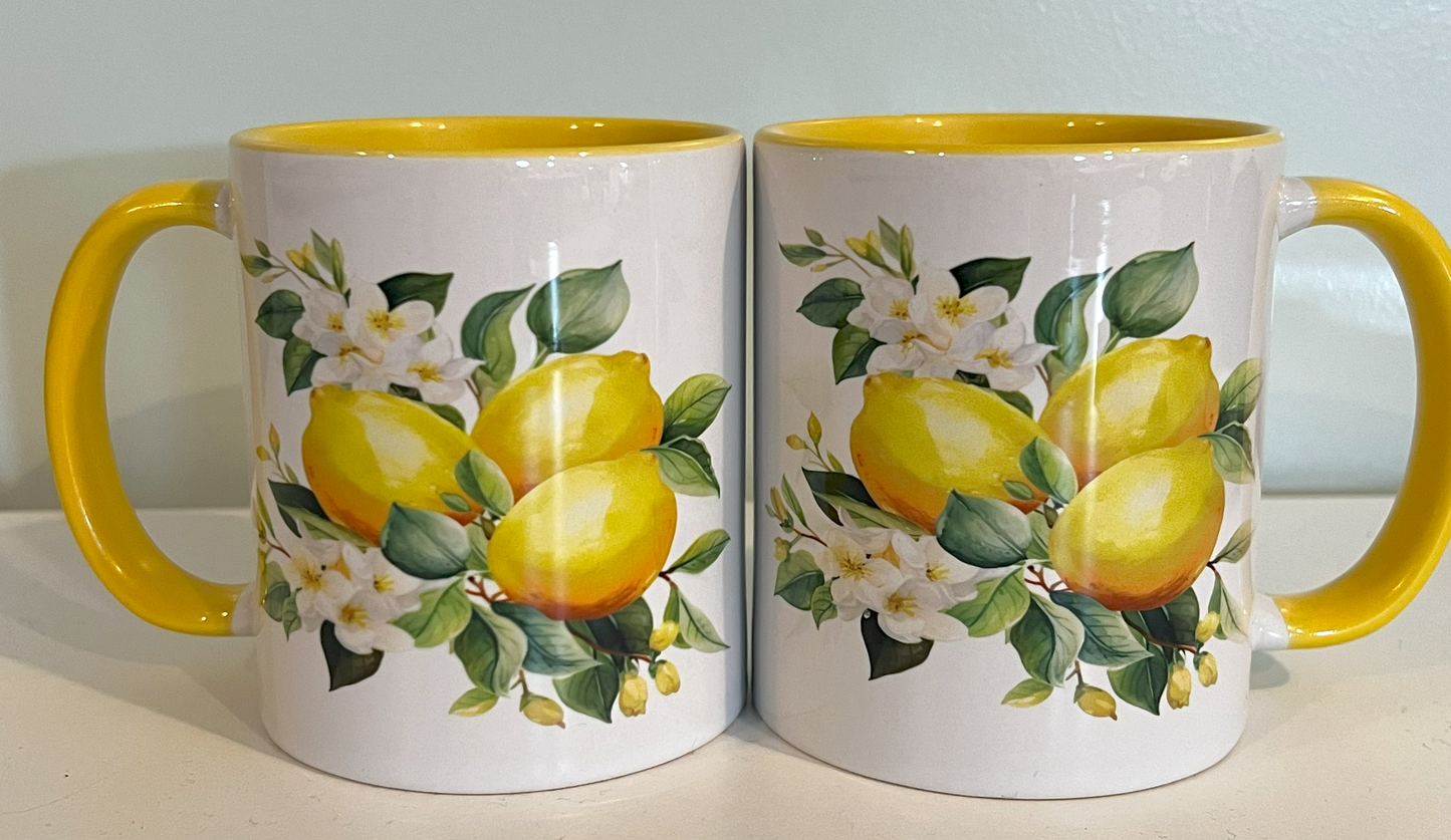 Lemon Coffee Cups - Lemon Collection